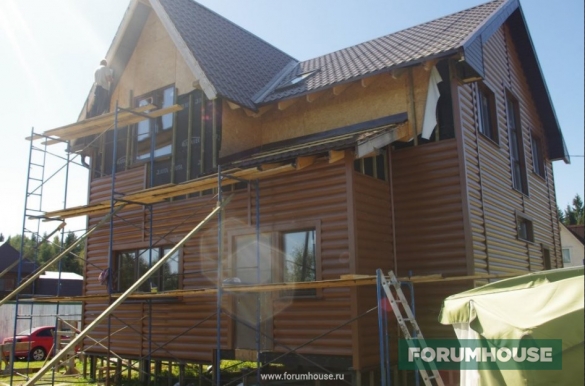 А-ля «Знаменки» на УШП или как вам газоблок под сайдингом