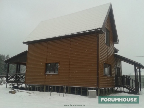 А-ля «Знаменки» на УШП или как вам газоблок под сайдингом