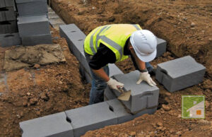 Фундамент для бани из пеноблоков – плюсы и минусы, правила выбора, глубина залегания, технология монтажа столбчатого и ленточного фундамента