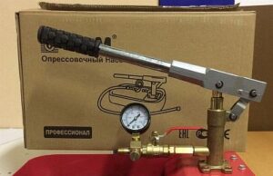 Инструкция как провести опрессовку труб теплого пола воздухом, водой