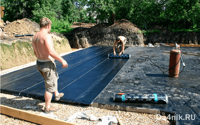 Как сделать гидроизоляцию крыши гаража своими руками