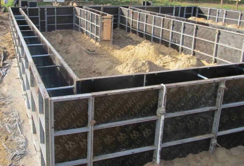 Как сделать опалубку для фундамента: самостоятельная работа в несколько шагов