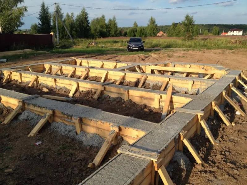 Как сделать опалубку для фундамента: самостоятельная работа в несколько шагов