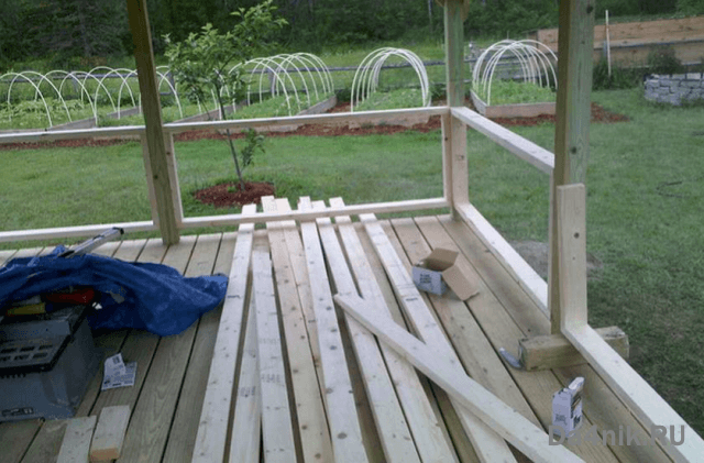 Как сделать садовую беседку своими руками