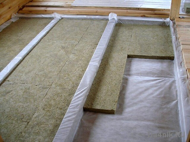 Как утеплить пол в деревянном доме - часть 1