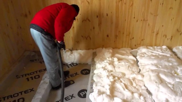Как утеплить пол в деревянном доме - часть 1