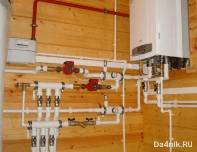 Монтаж системы отопления из полипропиленовых труб