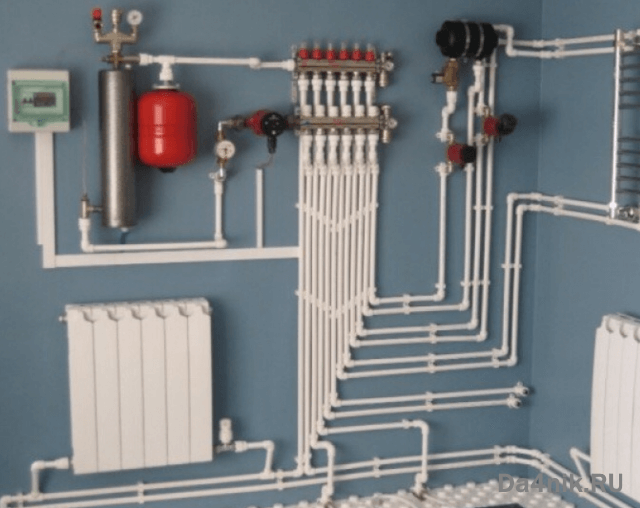 Монтаж системы отопления из полипропиленовых труб