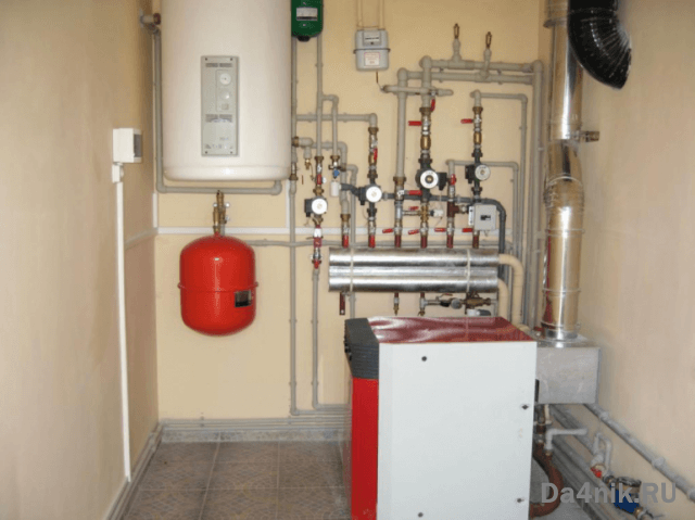 Монтаж твердотопливных котлов отопления