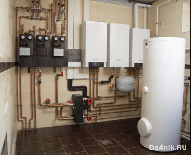 Монтаж твердотопливных котлов отопления