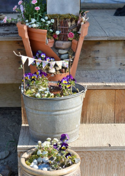 Необычные украшения для сада своими руками (100+ идей): оригинальные задумки и пошаговая реализация