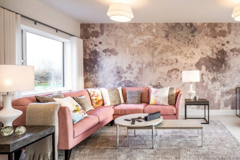 Обои под бетон (100 фото): очарование лофта в интерьере современной квартиры