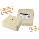 Распаячные коробки в цвете слоновая кость с IP40 от TDM ELECTRIC
