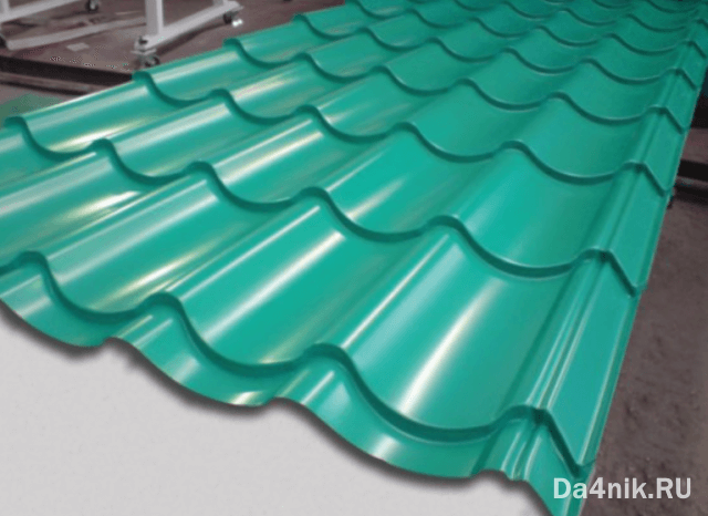 Размеры листа металлочерепицы: как определиться с выбором