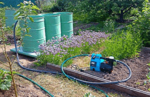 Садовый насос для полива огорода