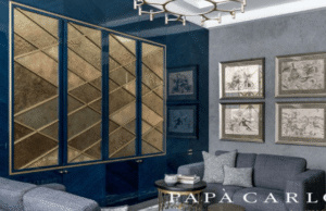 Состаренные зеркала в современном интерьере