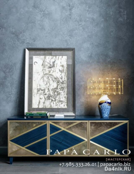 Состаренные зеркала в современном интерьере