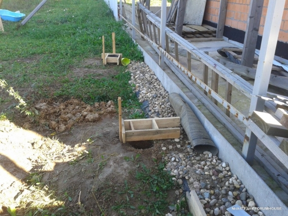 Строительство каркасного навеса на две машины в одиночку