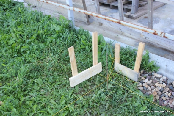 Строительство каркасного навеса на две машины в одиночку