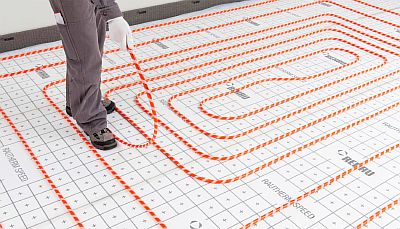 Укладка теплого пола улиткой, особенности схемы, плюсы и минусы