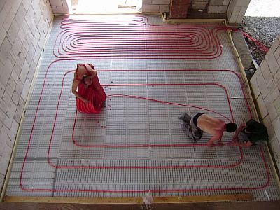 Укладка теплого пола улиткой, особенности схемы, плюсы и минусы