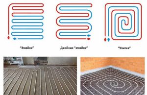 Укладка теплого пола улиткой, особенности схемы, плюсы и минусы
