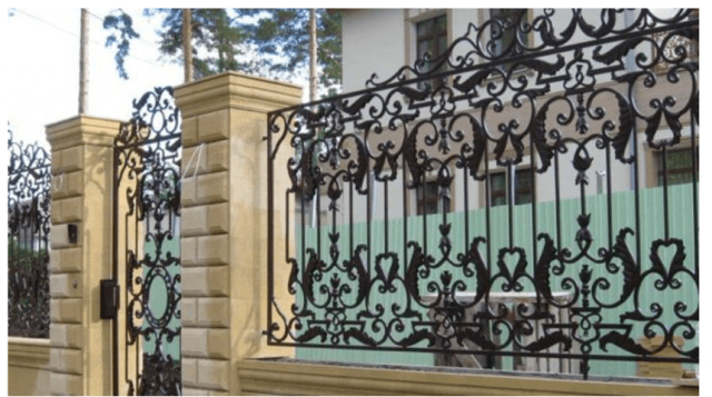 Узоры для кованых заборов и ворот