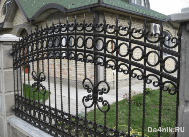 Узоры для кованых заборов и ворот