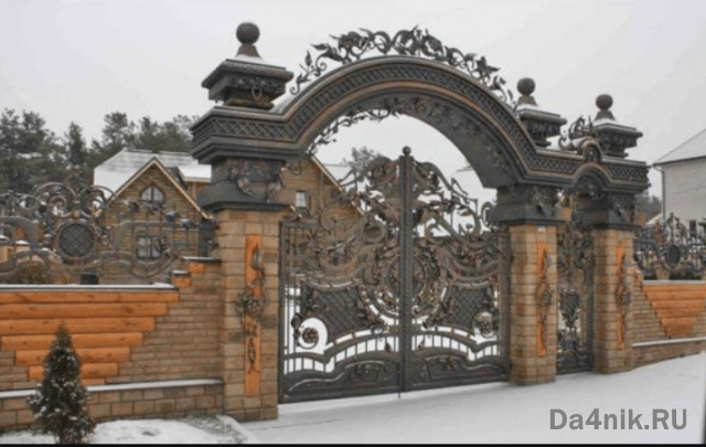Узоры для кованых заборов и ворот