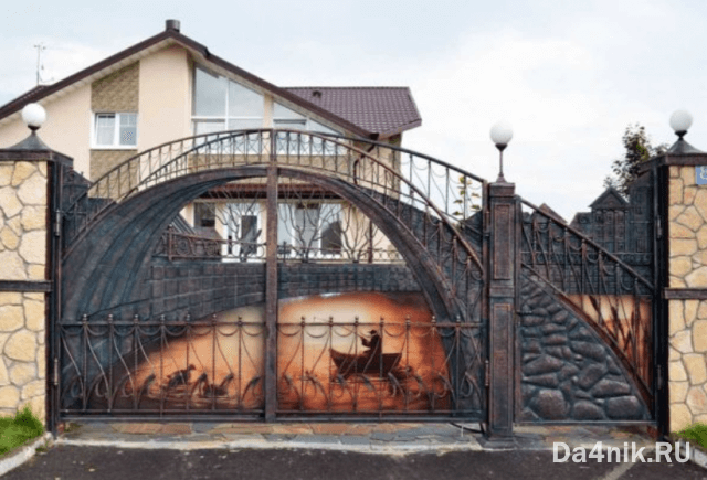 Узоры для кованых заборов и ворот