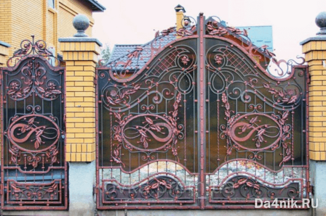 Узоры для кованых заборов и ворот