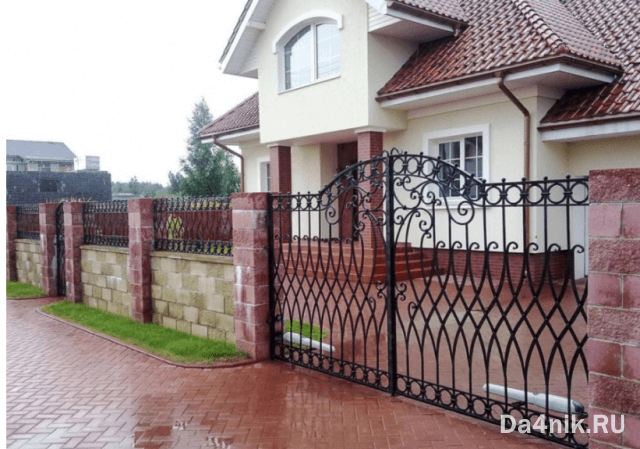 Узоры для кованых заборов и ворот