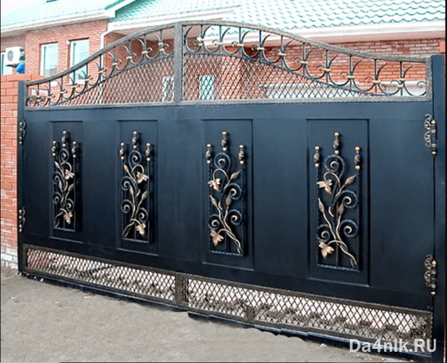Узоры для кованых заборов и ворот