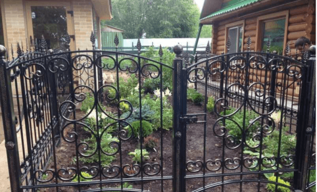 Узоры для кованых заборов и ворот
