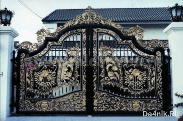 Узоры для кованых заборов и ворот