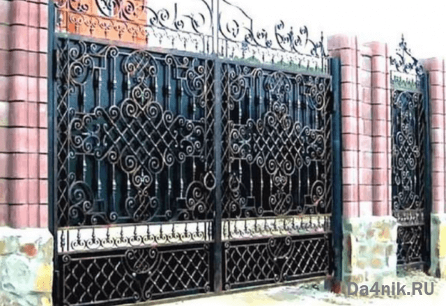 Узоры для кованых заборов и ворот