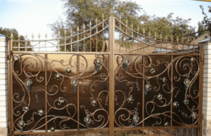 Узоры для кованых заборов и ворот