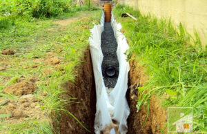 Варианты дренажа отмостки, особенности каждого вида