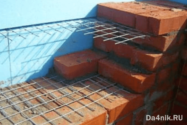 Возведение кирпичной стены