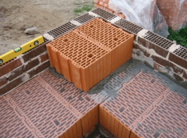 Возведение кирпичной стены