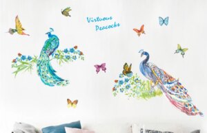 Наклейки на стены как изюминка интерьера