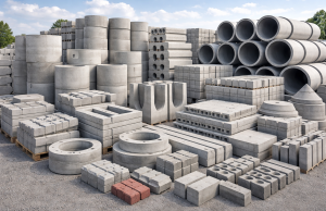 Бетонные изделия: современное решение для строительства